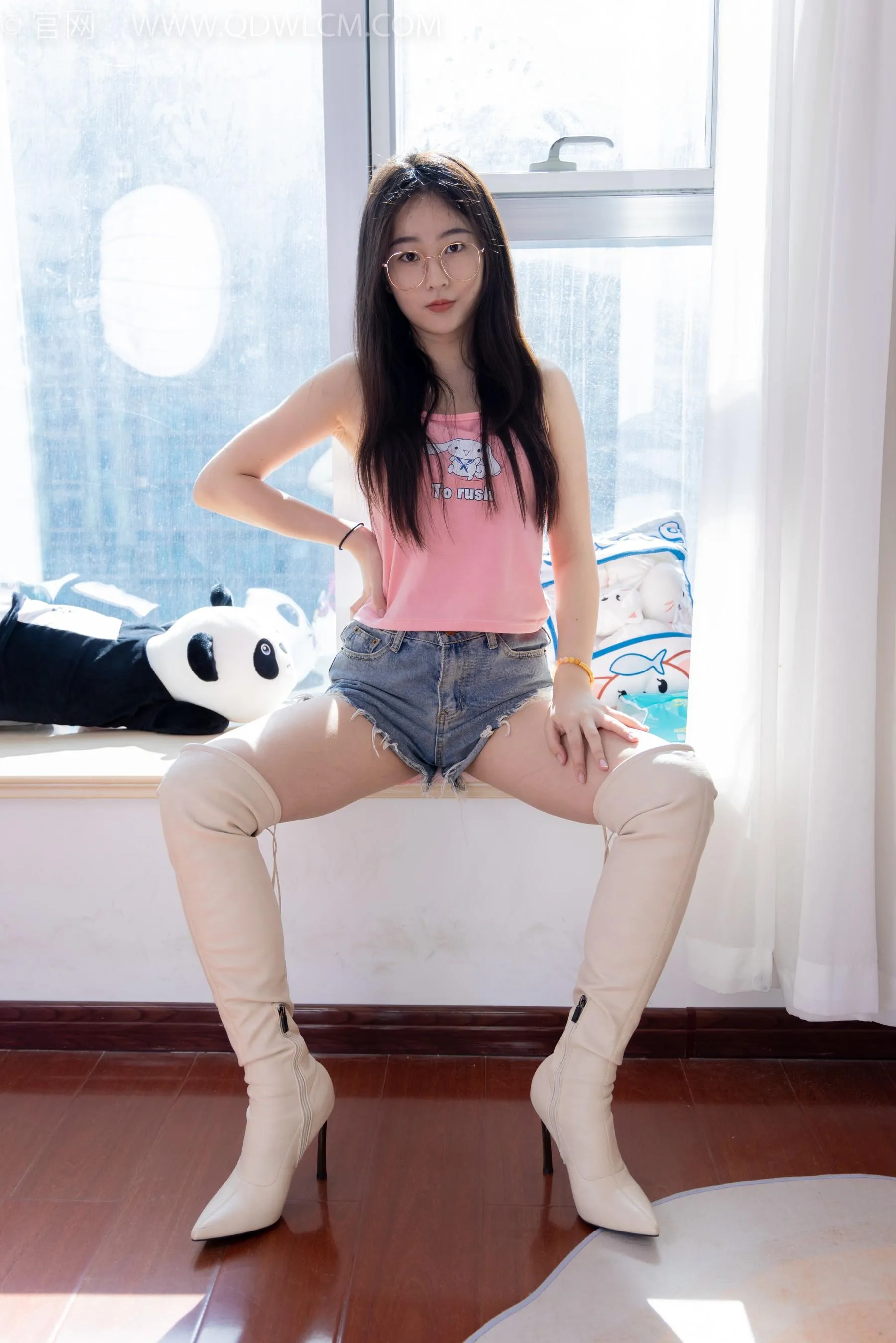 物恋传媒 NO.1519 美兔-机车少女 [171P]插图